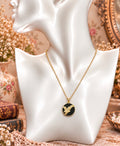 Vintage Avon Gold-Tone Eagle Medallion Necklace